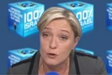 Marine Le Pen 100 percent Israel