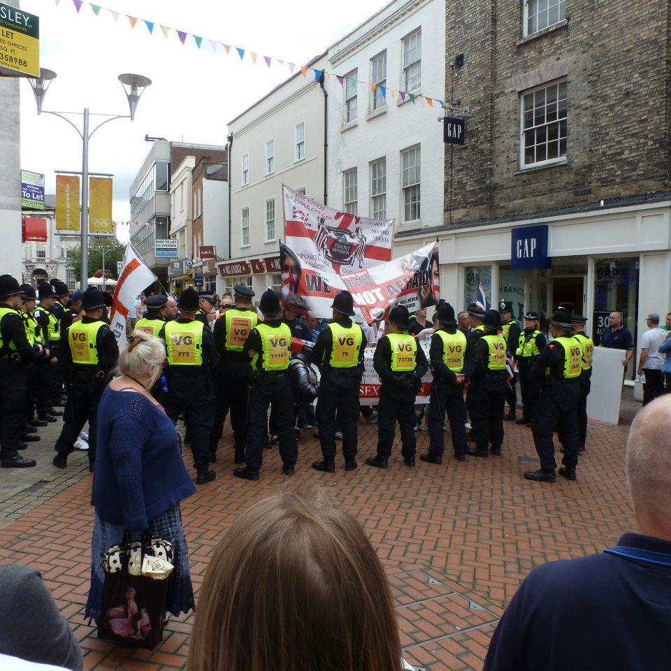EDL protest in Chelmsford (2)
