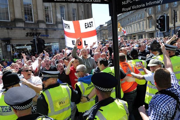 EDL Newcastle May 2013