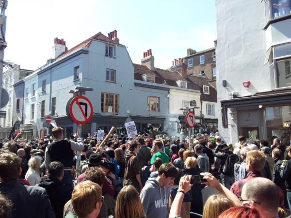 Brighton anti-MFE protest