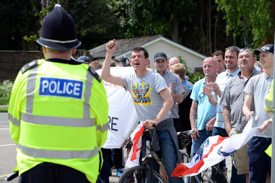 EDL Shrewsbury June 2013