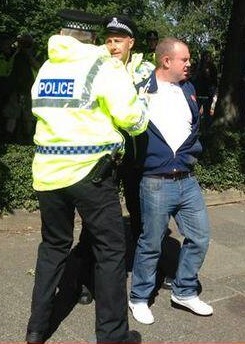 EDL arrest South Shields