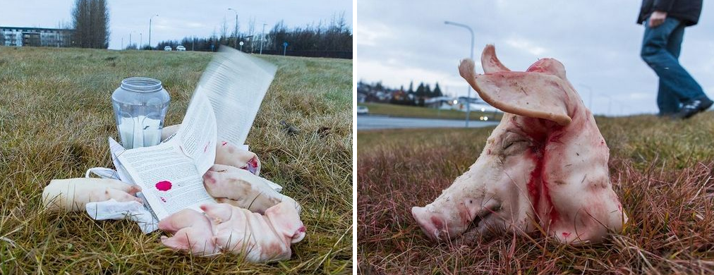 Reykjavík mosque site desecration