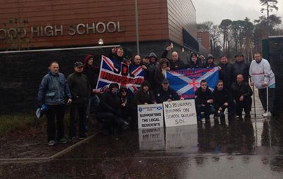 SDL protest against Eastwood mosque